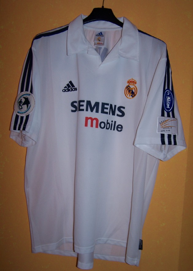 real madrid 2002 jersey